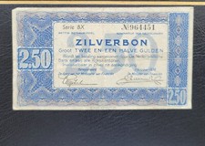 Gulden 1938 zilverbon d'occasion  France