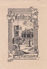 Exlibris bookplate klischee gebraucht kaufen  Gengenbach