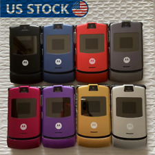 Celular Motorola RAZR V3 flip câmera desbloqueada celular 2G GSM Bluetooth comprar usado  Enviando para Brazil