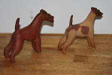 Foxterrier figur hundefigur gebraucht kaufen  Berlin