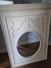 Cream mirror gustavian for sale  LONDON