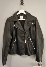 h m lederjacke biker gebraucht kaufen  Kleve