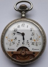 POCKET WATCH  HEBDOMAS - 8 DAYS  - 1905 -in good working order. na sprzedaż  PL