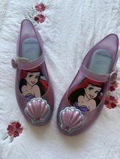 Mini Sapatilhas Melissa Sweet Love And Disney Princesa Pequena Sereia Ariel Meninas, usado comprar usado  Enviando para Brazil