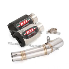 Silenciador de escape pontas tubos de ligação média para Yamaha YZF R6 2006-2023 comprar usado  Enviando para Brazil