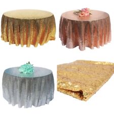 Sequin fabric round for sale  BIRMINGHAM