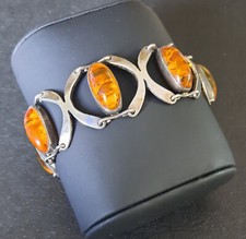 Bernstein armband 835er gebraucht kaufen  Langen