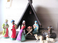 Weihnachts krippe beleuchtung gebraucht kaufen  Deutschland