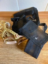 Three dogs muzzles for sale  ST. ASAPH