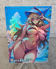 Dark magician girl Trading Card Waifu Goddess Story Anime Girl holo Karte Manga comprar usado  Enviando para Brazil