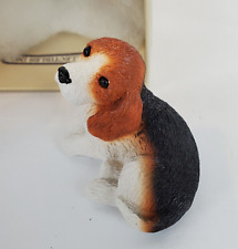 Estatueta vintage Dog Beagle Hound adote um animal de estimação mini-vida arte colecionáveis feitos nos EUA, usado comprar usado  Enviando para Brazil