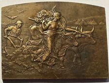 Médaille bronze femme d'occasion  Fontainebleau