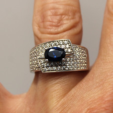 Bague ruban argent d'occasion Bague ruban argent d'occasion  France