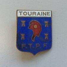 Insigne ftpf touraine d'occasion  La Crau