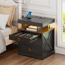 Farmhouse night stand for sale  Walnut