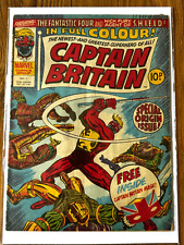 Captain britain original for sale  LEICESTER