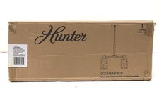 Candelabro Hunter Lochemeade 3 luzes níquel escovado vidro semente transparente comprar usado  Enviando para Brazil