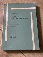 Donizetti lucia lammermoor gebraucht kaufen  Teterow-Umland