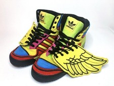 Tênis Adidas Originals Jeremy Scott EUA 9.5 2ne1 Wings Rainbow #3 comprar usado  Enviando para Brazil