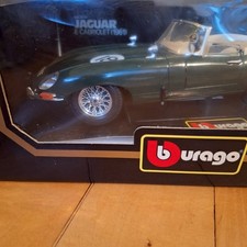 Burago Jaguar E Cabriolet 1961 1:18 comprar usado  Enviando para Brazil