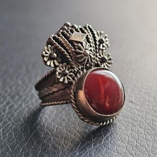 Bague ethnique cornaline d'occasion Bague ethnique cornaline d'occasion  Toulouse-