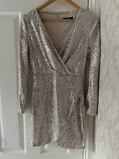 Gold silver sequin for sale  SANDOWN