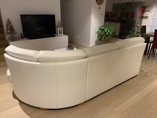 Divano pelle bianco usato  Villanova di Camposampiero