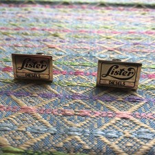 Lister diesels cufflinks for sale  BANBURY