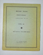 Recueil technique moteur d'occasion  Genlis