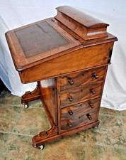Davenport desk walnut for sale  ABERDARE