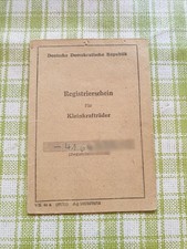 Papiere registrierschein simso gebraucht kaufen  Stadtroda