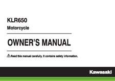 Kawasaki owners manual for sale  Lexington