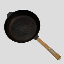 Gusseisen bratpfanne holzgriff gebraucht kaufen  Ratingen