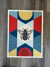 Shepard fairey bee for sale  CHESTER
