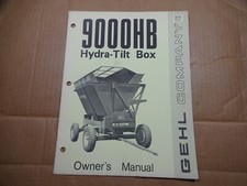 Gehl 9000hb hydra for sale  Georgetown