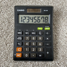 Casio black digit for sale  BOURNE