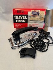 Ferro de viagem vintage luxo com caixa original testado e funcionando comprar usado  Enviando para Brazil
