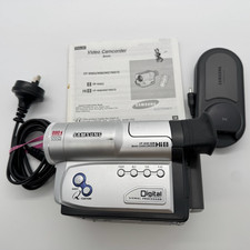 Câmera de Vídeo Samsung VP-W80 PAL Hi8 8mm Filmadora Adaptador AC Testado comprar usado  Enviando para Brazil
