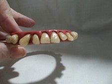 Creepy human denture for sale  Payson