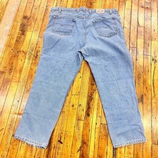 Usado, jeans vintage dourado aba Levi's unissex perna cônica relaxada 45x32 lavagem leve comprar usado  Enviando para Brazil