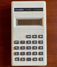 Calcolatrice vintage casio usato  Perugia