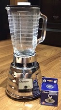 Liquidificador Osterizer clássico cromado colmeia 5000-08A com nova lâmina feito nos EUA comprar usado  Enviando para Brazil