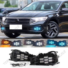 Luzes de neblina dianteiras de LED para Volkswagen Jetta 2022-2024 luzes de neblina 2 peças, usado comprar usado  Enviando para Brazil