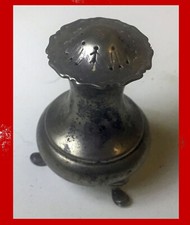 Usado, 1904 RODÍZIO DE AÇÚCAR - SAL PIMENTA SHAKER - PRATA ESTERLINA SHEFFIELD comprar usado  Enviando para Brazil