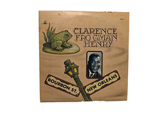 Signed Clarence Frogman Henry Bourbon CFH-101 Mono Records Vintage 1962 Vinyl VG comprar usado  Enviando para Brazil