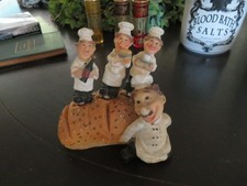 2 Conjuntos Vintage Chef Decor Manteiga Aperitivo Facas Guy Buffet Coleção, usado comprar usado  Enviando para Brazil
