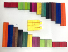 Wooden cuisenaire colored for sale  Colorado Springs