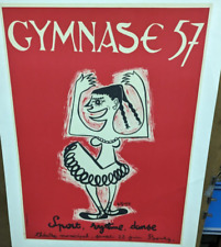 Affiche ancienne gymnase d'occasion  Marseille I