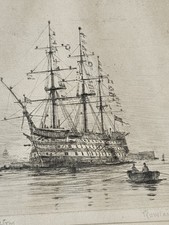 Antique etching victory for sale  WELLINGBOROUGH