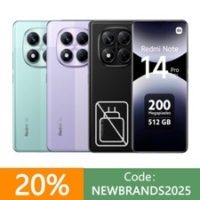 Xiaomi Redmi Note 14 Pro 5G Smartphone 8GB+256GB 200MP NFC 120Hz 5110mAh Globale na sprzedaż  Wysyłka do Poland